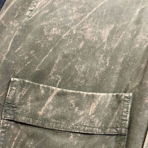 Sweet Wanderer Olive Button Down Shirt - Picture 5 of 5